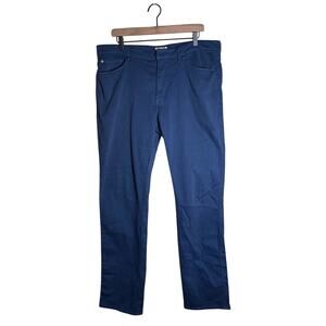 PETER MILLAR men’s classic navy straight leg chinos pants 36